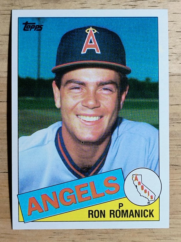 1985 Topps #579 Ron Romanick