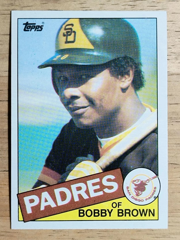 1985 Topps #583 Bobby Brown