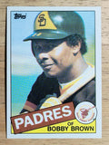 1985 Topps #583 Bobby Brown