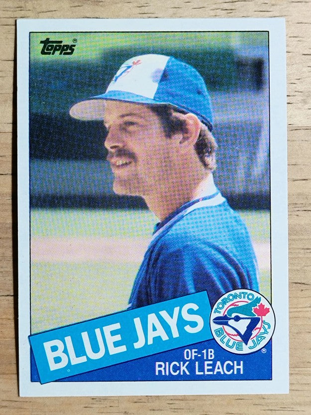 1985 Topps #593 Rick Leach