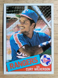1985 Topps #594 Curt Wilkerson