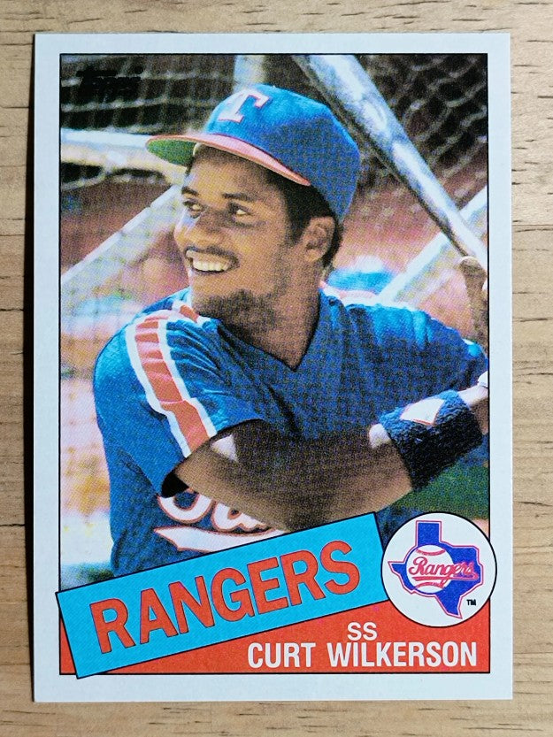 1985 Topps #594 Curt Wilkerson