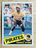 1985 Topps #615 Marvell Wynne