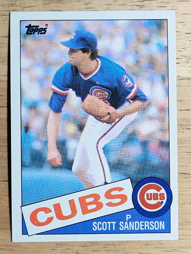 1985 Topps #616 Scott Sanderson