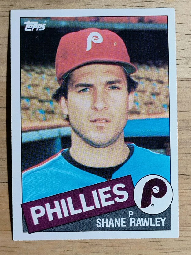 1985 Topps #636 Shane Rawley