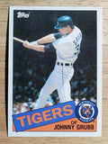 1985 Topps #643 Johnny Grubb
