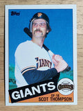1985 Topps #646 Scot Thompson