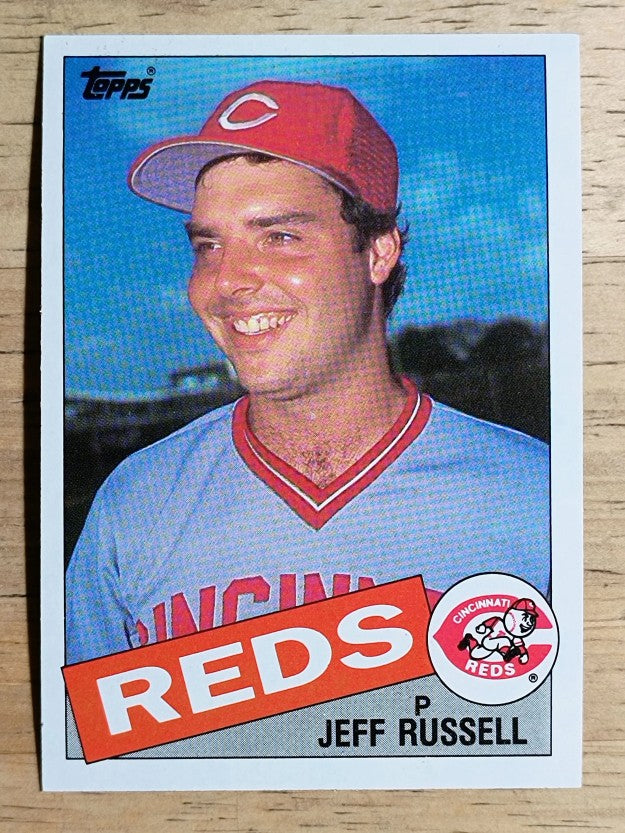 1985 Topps #651 Jeff Russell