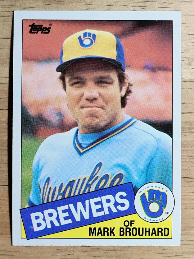 1985 Topps #653 Mark Brouhard