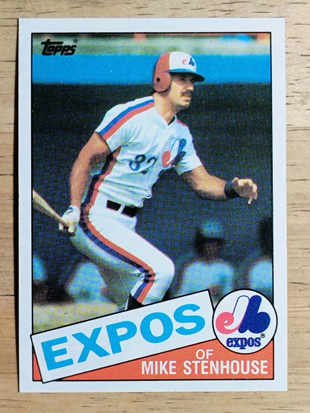 1985 Topps #658 Mike Stenhouse