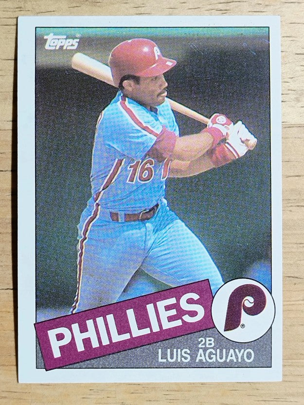 1985 Topps #663 Luis Aguayo