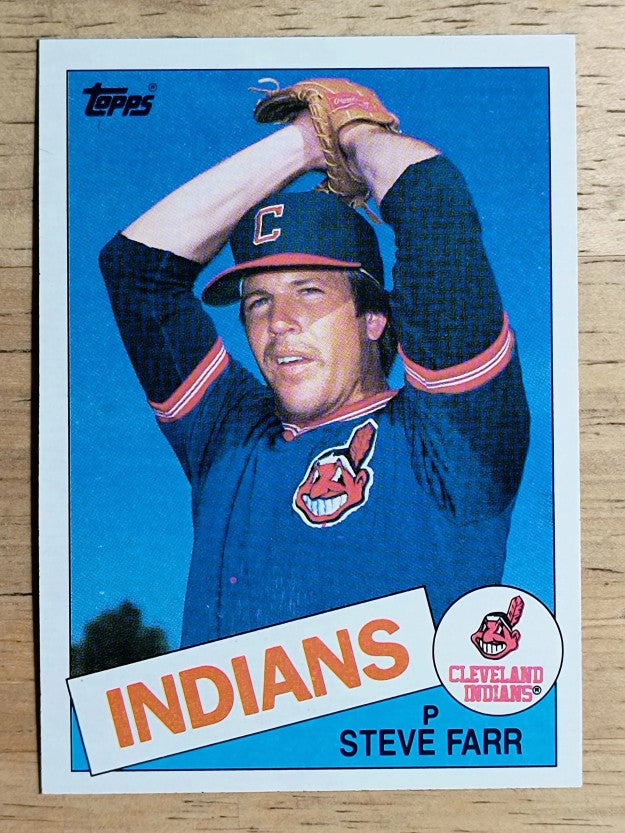 1985 Topps #664 Steve Farr RC