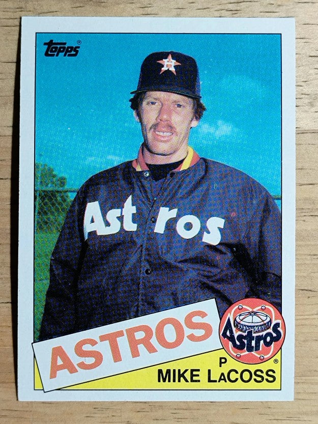 1985 Topps #666 Mike LaCoss