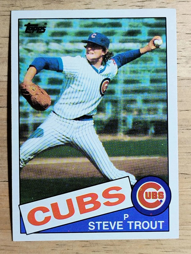 1985 Topps #668 Steve Trout