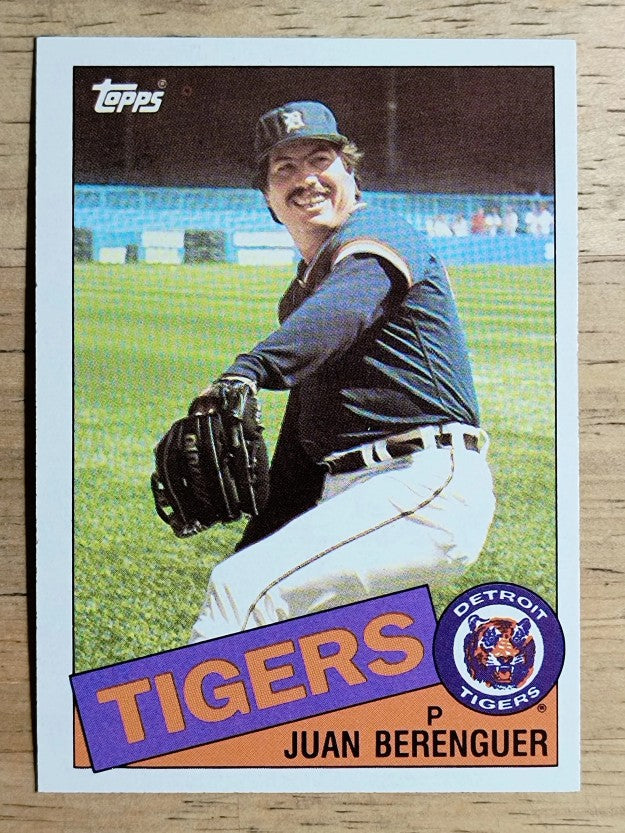 1985 Topps #672 Juan Berenguer