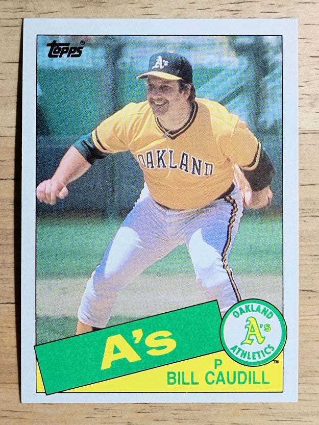 1985 Topps #685 Bill Caudill