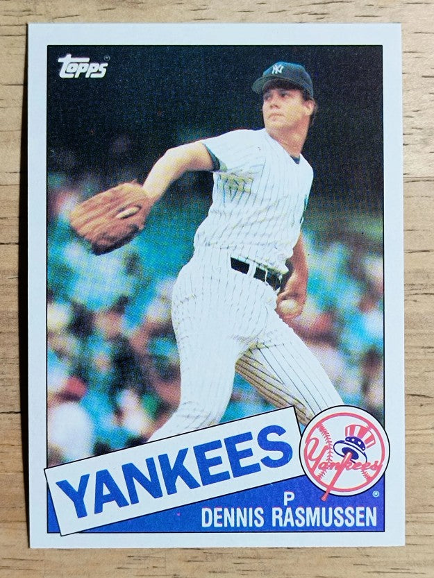 1985 Topps #691 Dennis Rasmussen