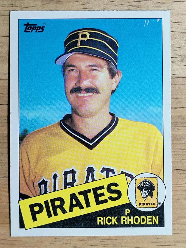 1985 Topps #695 Rick Rhoden