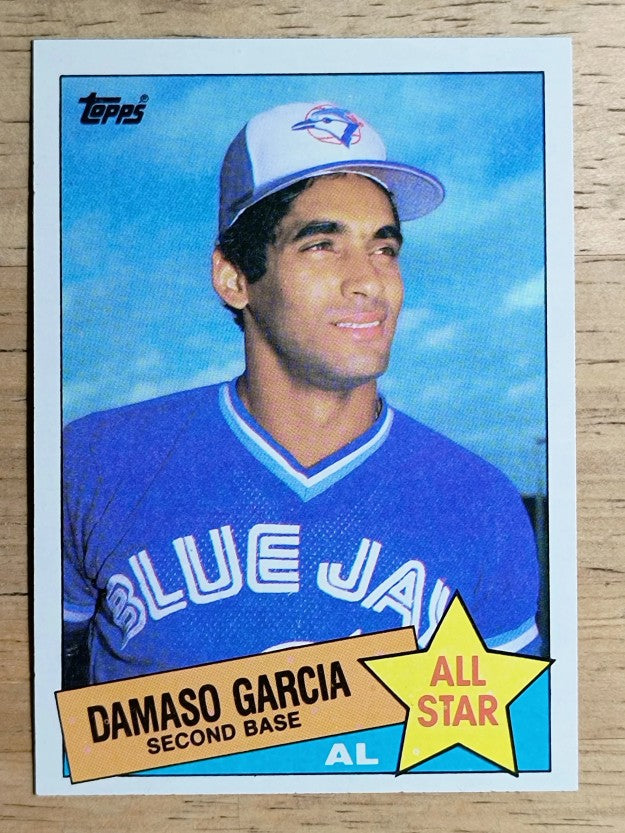1985 Topps #702 Damaso Garcia AS