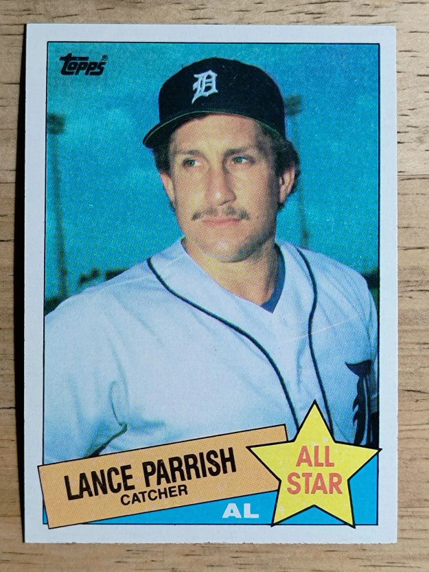 1985 Topps #708 Lance Parrish AS
