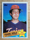 1985 Topps #710 Frank Viola AS