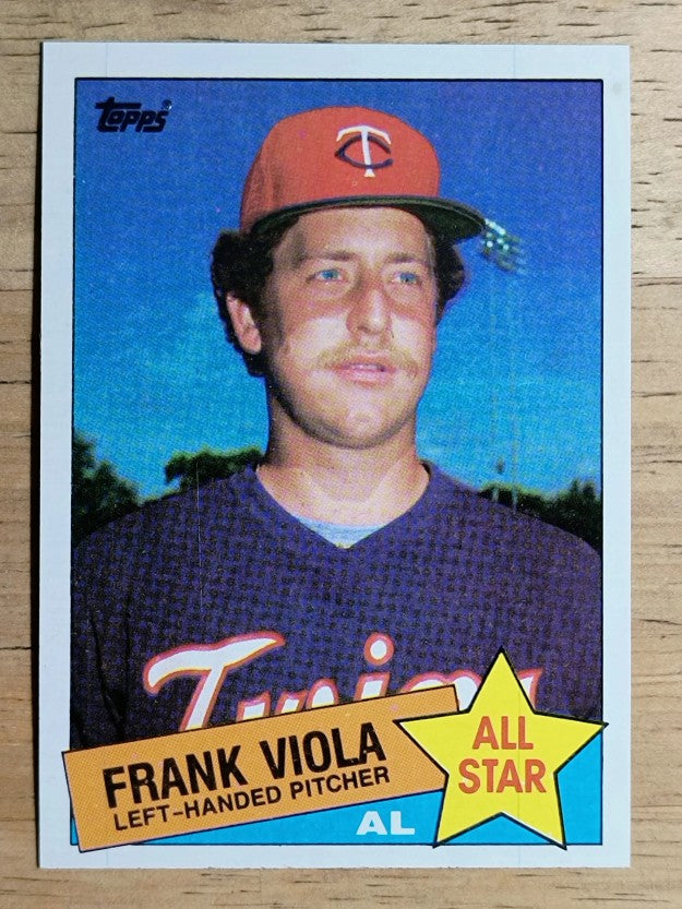 1985 Topps #710 Frank Viola AS