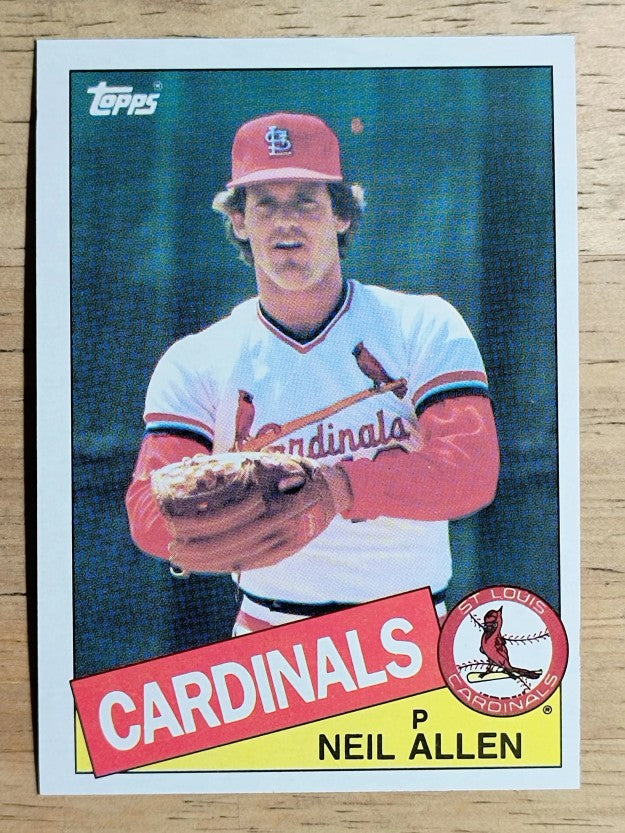 1985 Topps #731 Neil Allen