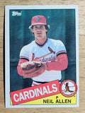 1985 Topps #731 Neil Allen