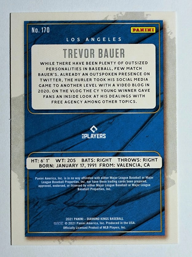 2021 Diamond Kings #170 Trevor Bauer SP
