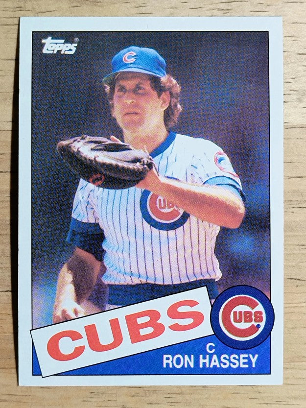 1985 Topps #742 Ron Hassey