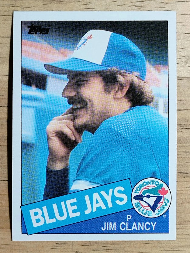 1985 Topps #746 Jim Clancy