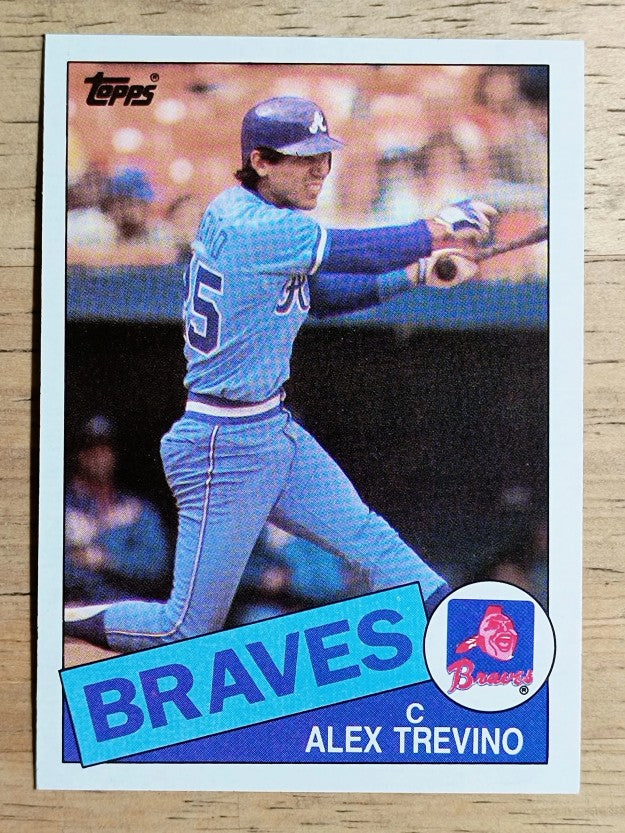 1985 Topps #747 Alex Trevino