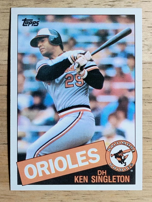 1985 Topps #755 Ken Singleton