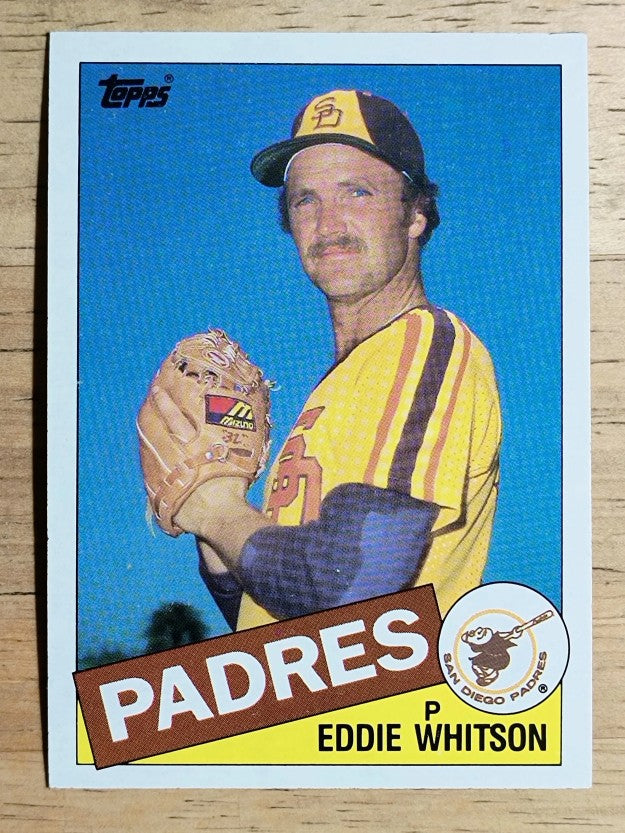 1985 Topps #762 Eddie Whitson