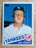 1985 Topps #769 Joe Cowley