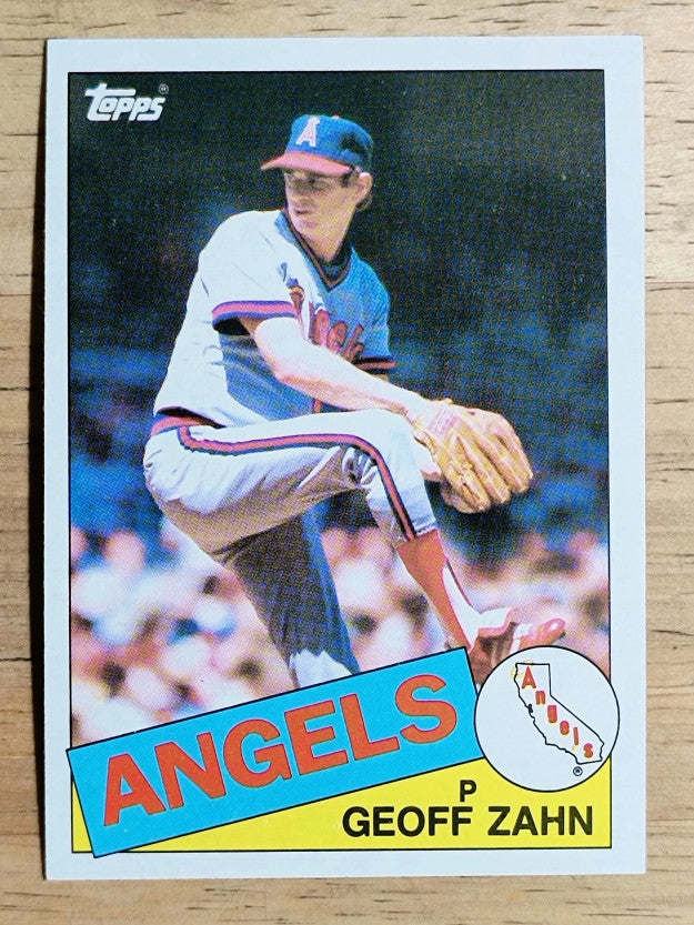 1985 Topps #771 Geoff Zahn