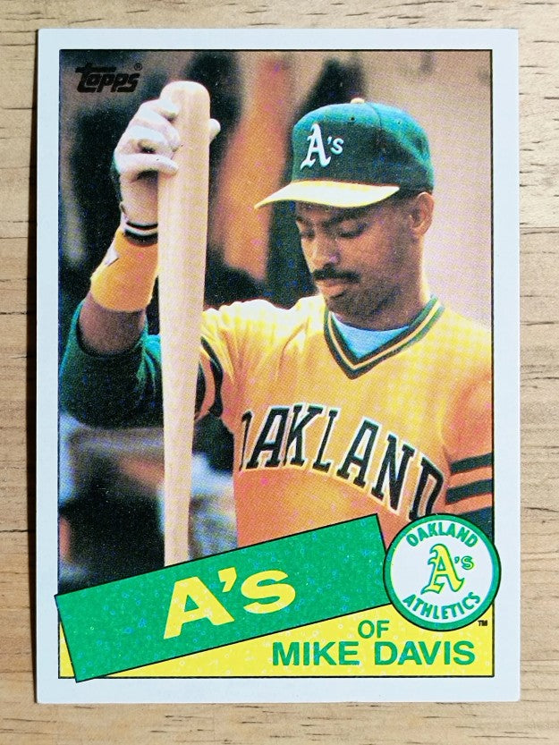 1985 Topps #778 Mike Davis