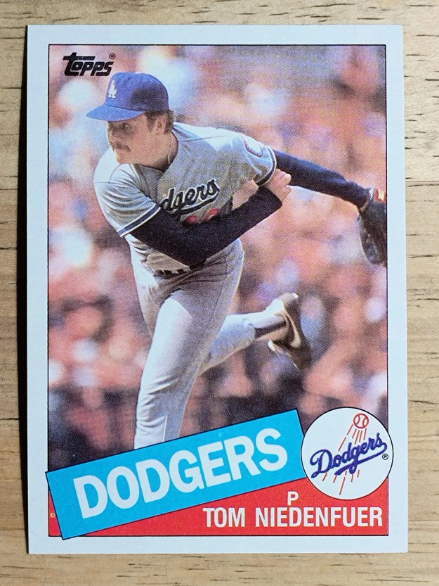 1985 Topps #782 Tom Niedenfuer