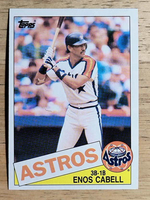 1985 Topps #786 Enos Cabell