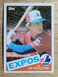 1985 Topps #787 Jim Wohlford