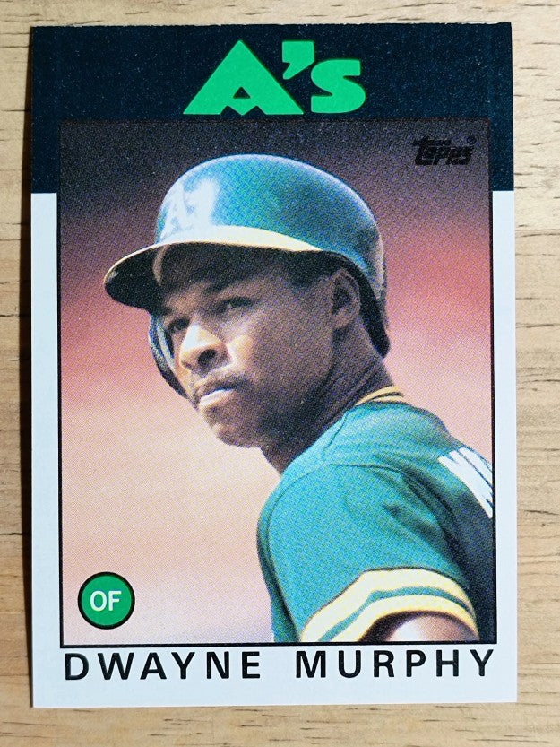 1986 Topps #8 Dwayne Murphy