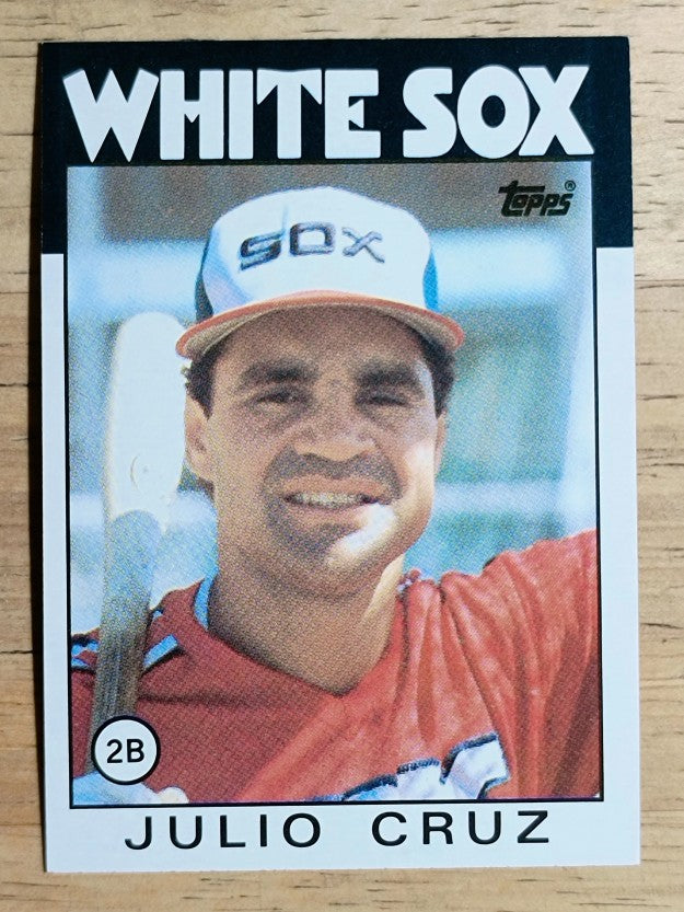 1986 Topps #14 Julio Cruz