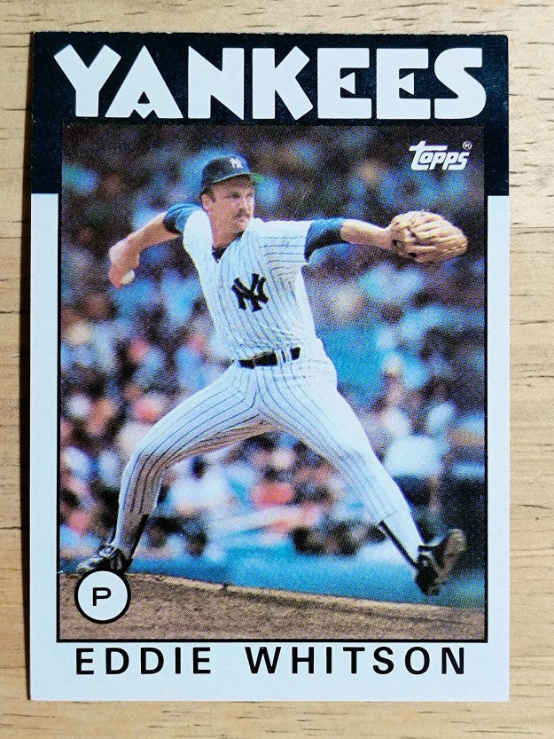 1986 Topps #15 Eddie Whitson