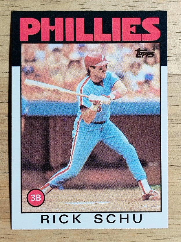 1986 Topps #16 Rick Schu