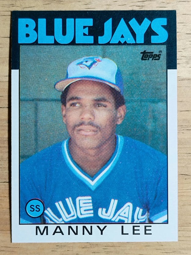 1986 Topps #23 Manuel Lee RC