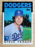 1986 Topps #32 Steve Yeager