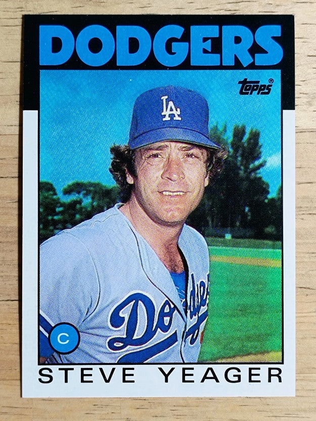 1986 Topps #32 Steve Yeager
