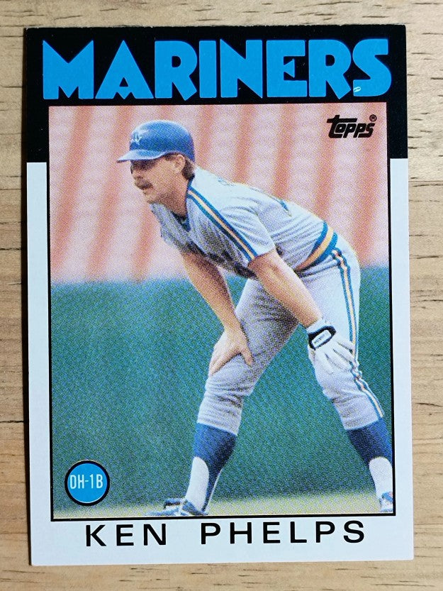 1986 Topps #34 Ken Phelps