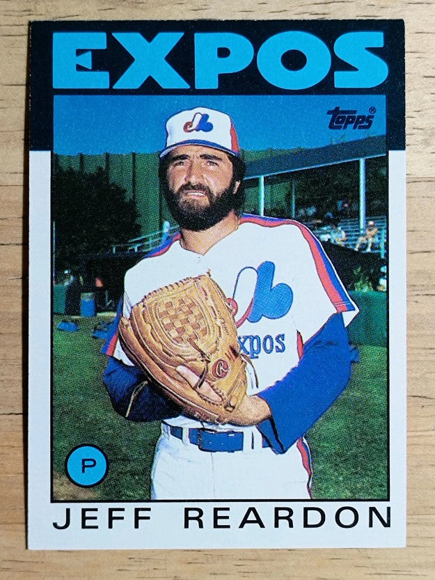 1986 Topps #35 Jeff Reardon