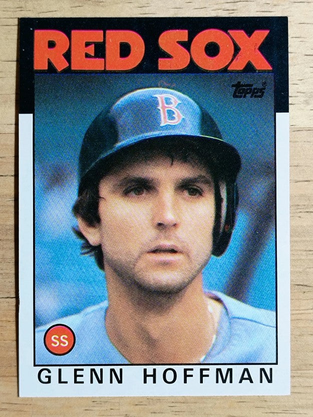 1986 Topps #38 Glenn Hoffman